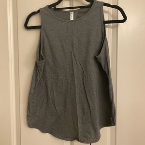 Fabletics Grey Backless Tank Size S
